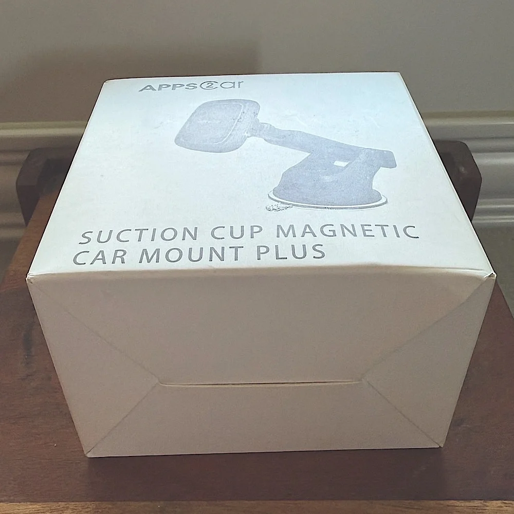 Magnetic Suction Cup Phone Mount Plus for Car (Black) — Apps2Car - Picture 16 of 16